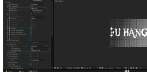 Trapcode Particular制作半调图案的相关教程