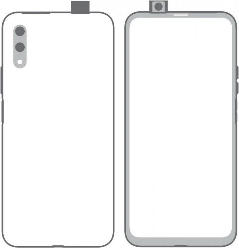 曝荣耀9X设备使用升降式前摄设计