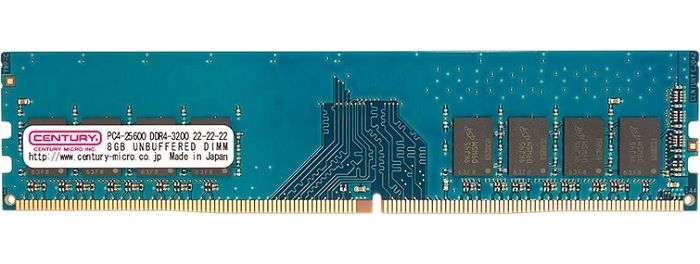 Century Micro带来第一款原生DDR4-3200内存