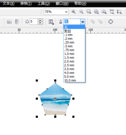 Coreldraw12中将图片裁剪为想要形状的操作教程