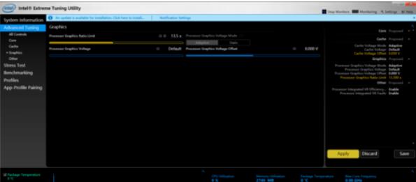 Intel Extreme Tuning Utility具体使用方法