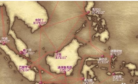 大航海时代4威力加强版所有城市名称和方位攻略
