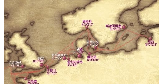 大航海时代4威力加强版所有城市名称和方位攻略