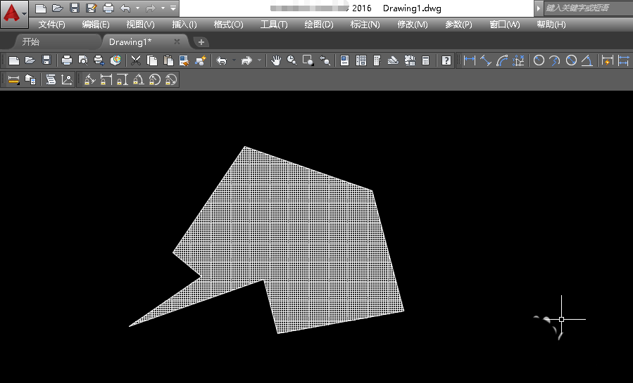 AutoCAD2016图形面积查看步骤说明