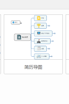 mindmanager制作个人简历的操作教程