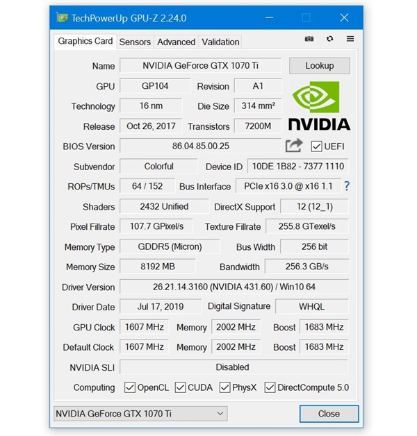 良心升级！GPU-Z 2.24.0上线：不忘Vista