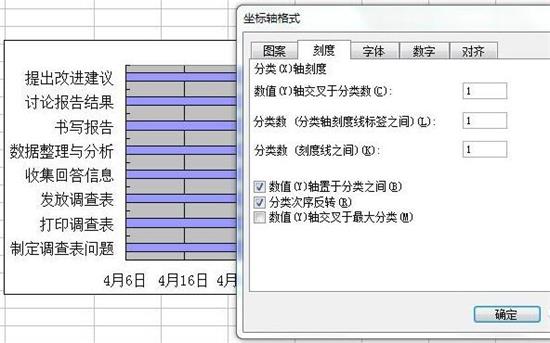 Excel制作完整甘特图的方法步骤