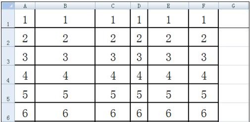 excel2007设置平均分配列宽的具体流程