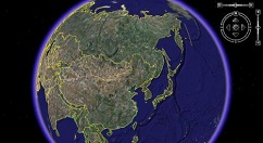 谷歌地球从一点画半径500米范围圆的详细操作