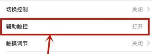 苹果手机中圆浮球的设置方法