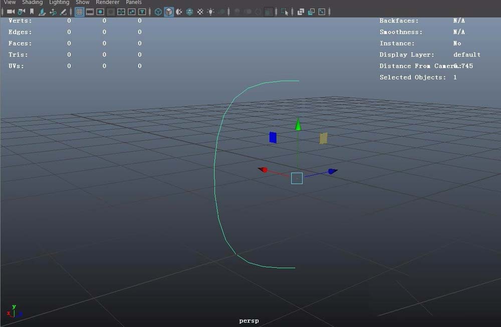 maya提取polygons上线的方法步骤