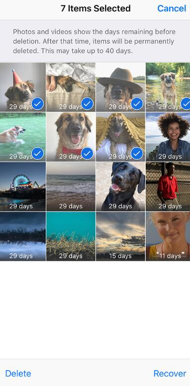 iPhone手机中丢失照片快速找回的操作步骤