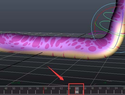 maya设计蛇游动动画的具体方法