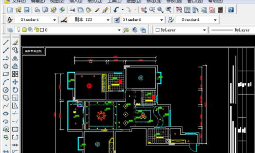 AutoCAD2016制作顶面布置图的具体方法