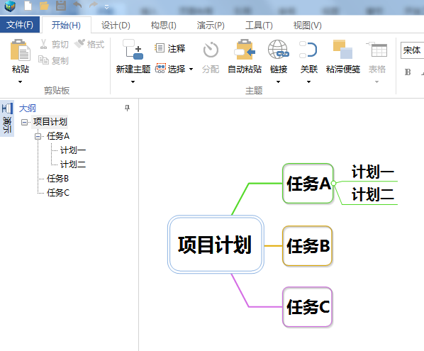 MindMapper中甘特图的具体使用介绍