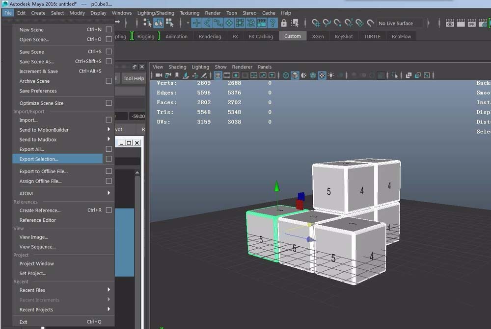 maya模型导入3dmax的详细步骤