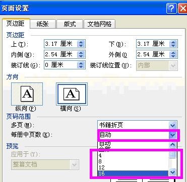 word2003中页面设置的详细操作流程