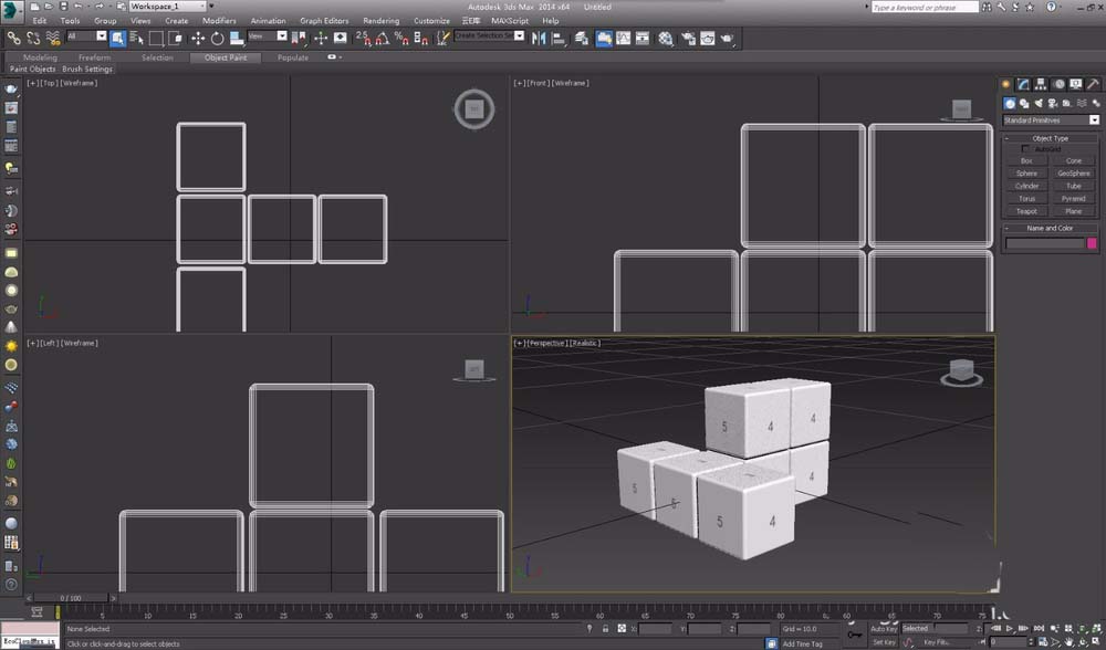 maya模型导入3dmax的详细步骤