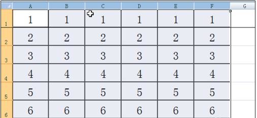 excel2007设置平均分配列宽的具体流程