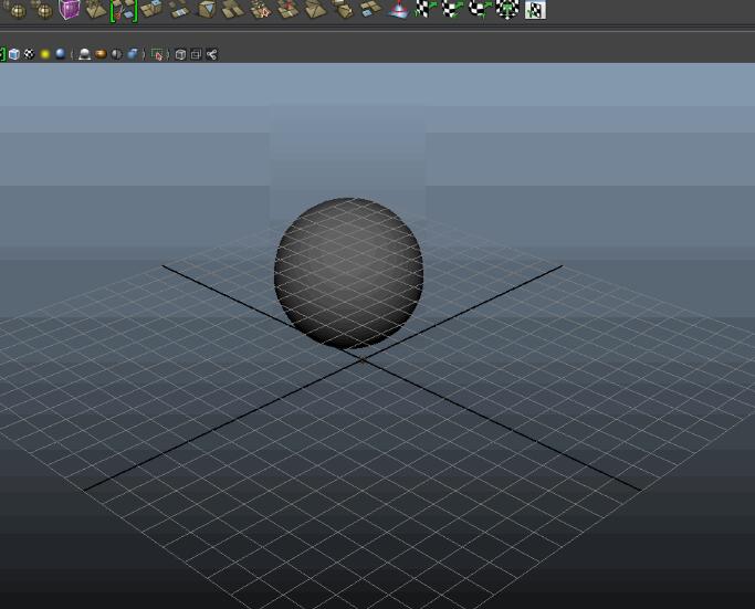 maya将球体加上重力场动画效果的方法步骤