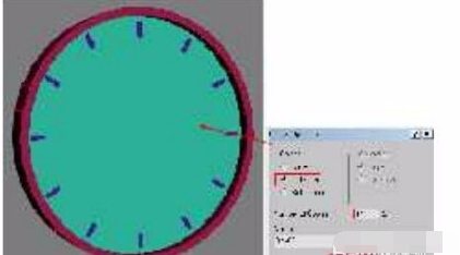 3dmax2009制作一个时钟的操作教程