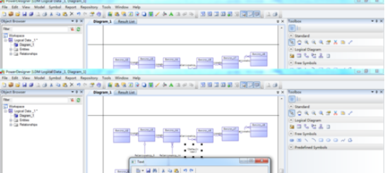 Power Designer添加文字说明的方法步骤