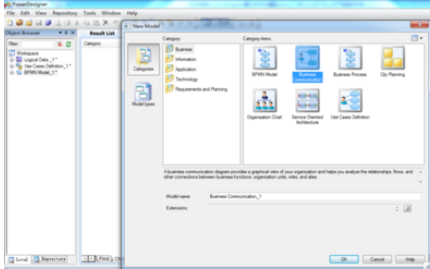 Power Designer建立业务沟通模型的操作教程