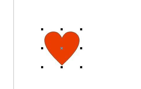 CorelDraw X4制作空心心形图片的操作教程