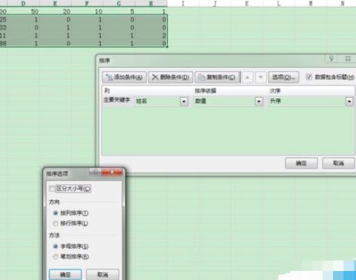 excel2016设置数据按笔画排序的操作教程