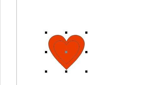 CorelDraw X4制作空心心形图片的操作教程