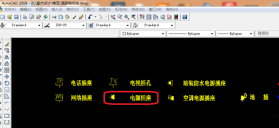 AutoCAD制作强电布置图的图文操作过程