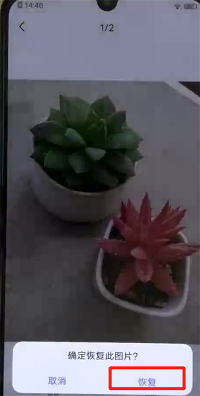 iqoo手机中恢复已删照片的操作教程