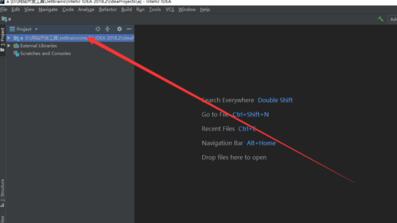 intellij idea里已存在项目的操作教程