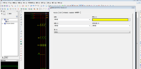 Eplan导线设置不同颜色的操作方法
