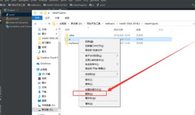 intellij idea里已存在项目的操作教程