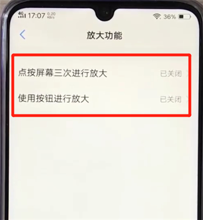 vivoz3打开放大功能的操作教程