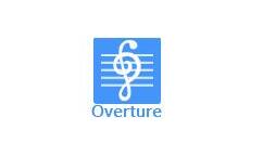 Overture设置符杆的操作过程