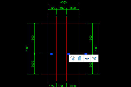 CAD迷你家装快速绘制轴线的操作教程