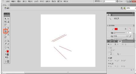 Flash使用绘图工具的操作方法
