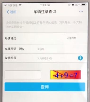 支付宝查询车辆违章信息的操作方法