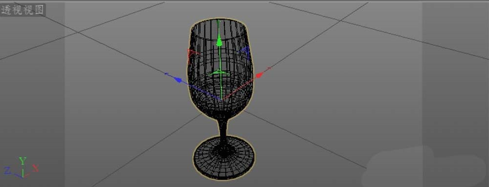 C4D创建模立体红酒杯的详细方法