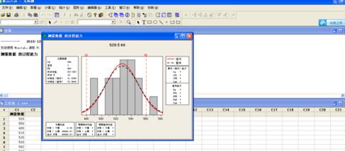 minitab制作正态分布图的图文操作步骤