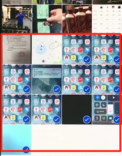 iphonex中批量删除照片的详细步骤