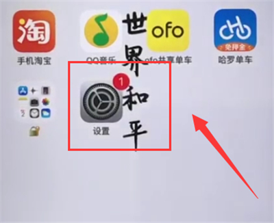 iphone6plus中开启来电闪光灯的简单方法