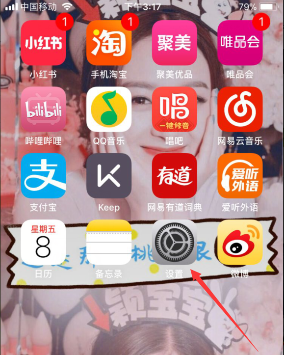 iphone中清理垃圾的方法步骤