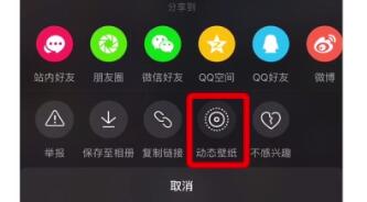 抖音动态壁纸设置的具体方法