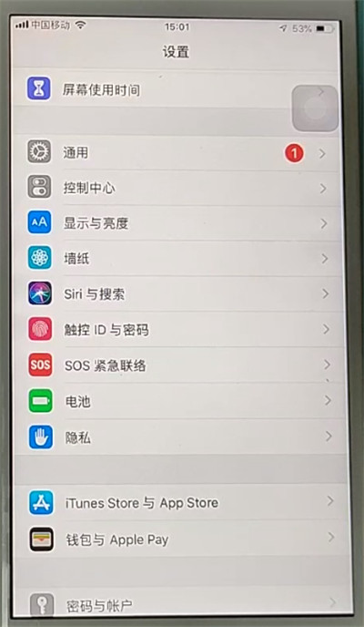 苹果手机设置截屏快捷键的方法步骤
