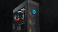 联想带来旗下刃9000K游戏主机：全新设计风格