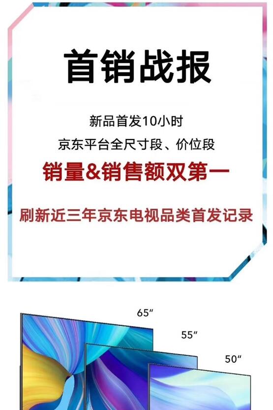 荣耀智慧屏X1创新销量纪录 刷新三年来记录