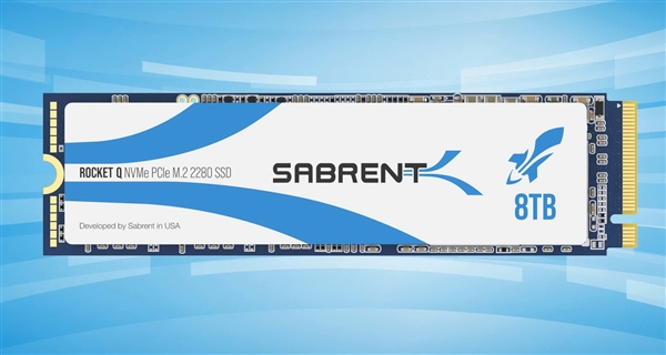 全球第一款8TB M.2 SSD诞生！支持PCIe 3.1